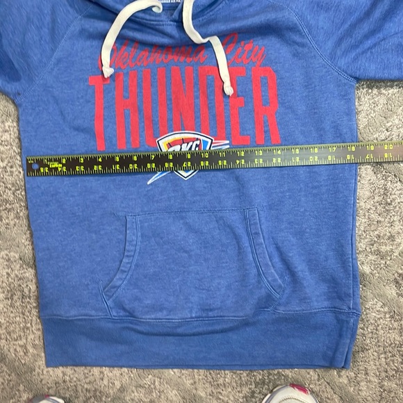 OKC Thunder team hooded sweatshirt hoodie with drawstring and kangaroo pocket - Picture 3 of 5